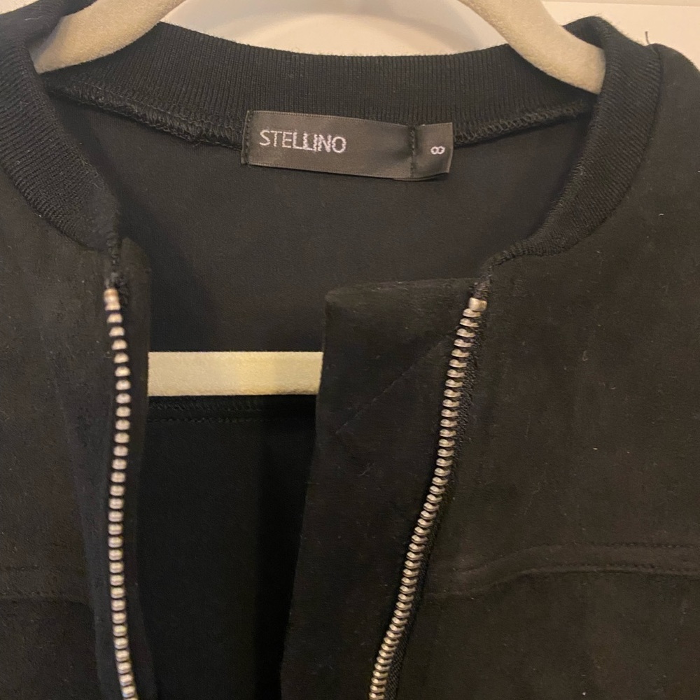 Cropped Suede Jacket - Picture 3 of 4